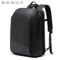 Men's USB Business Backpack — Large Capacity Oxford Cloth Laptop Travel Bag with Air Cushion Straps, 36–55L