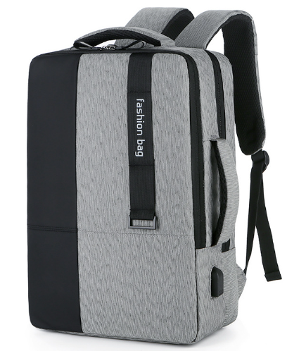 Business Commuter Laptop Backpack with USB Port — 20–35L Lightweight Work Bag