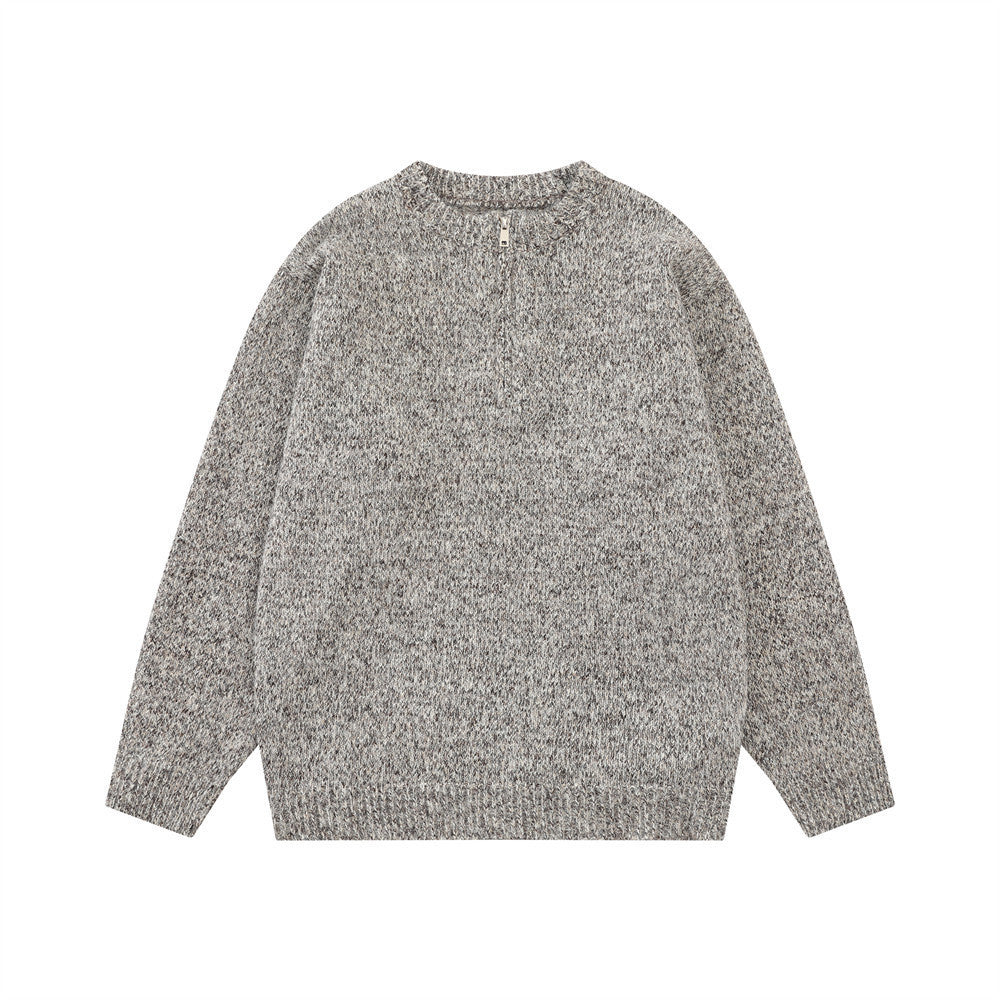 Half zip sweater for men