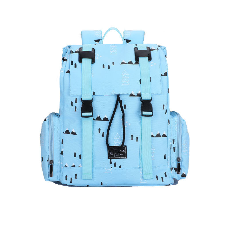 Mori Harajuku Canvas Backpack — Large Capacity Anti-Theft School Bag for Teen & College Girls