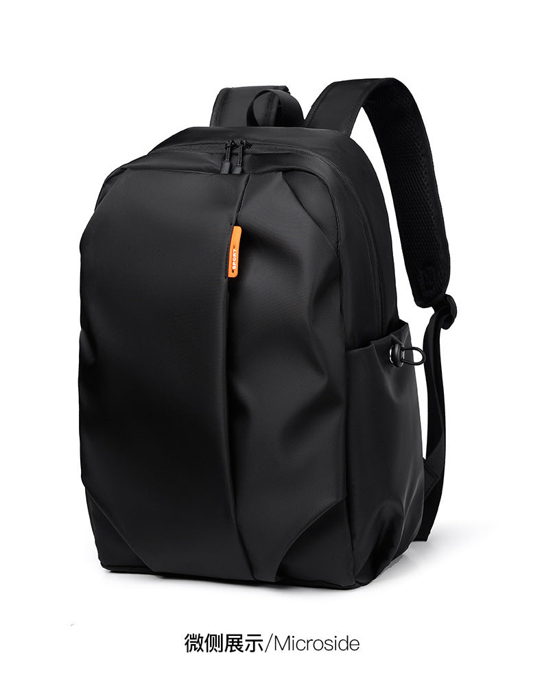 Casual Men's Backpack Cross-border Simple All-match 14-inch Backpack Uab Charging Holes Student Book Backpack