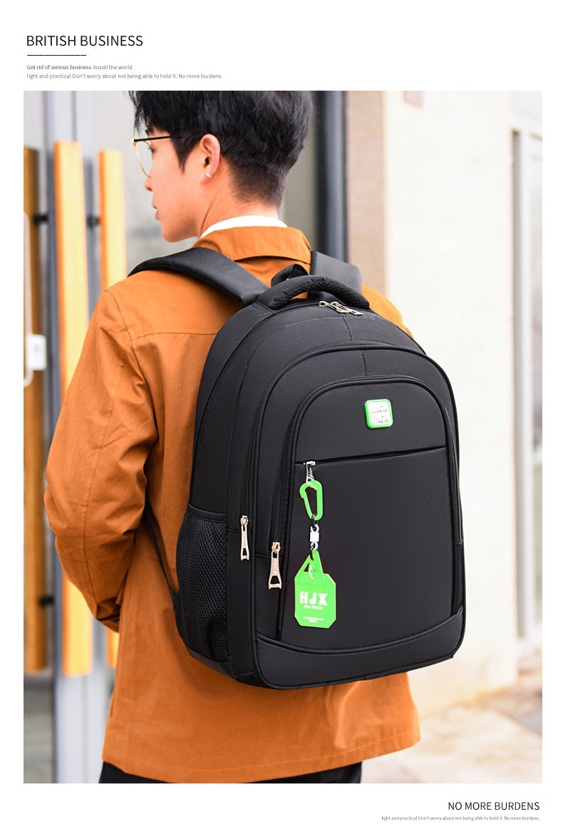 New backpack outdoor leisure large capacity travel backpack short-distance work storage backpack student schoolbag