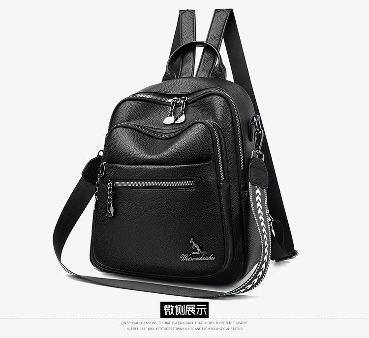 Foreign trade new shoulder bag fashion versatile large capacity backpack shopping backpack travel casual backpack wholesale women's bag