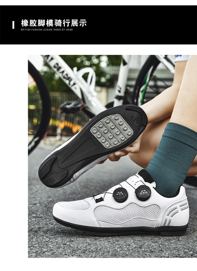 Breathable Cycling Shoes for Men and Women, Road Bike Lock Shoes, Mountain Bike Assist Shoes, Wholesale Breathable Cycling Shoes