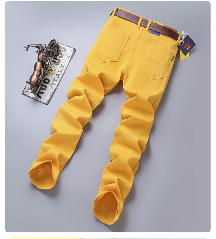Men's Casual Pants Loose Straight-Leg Multi-Color Men's Fashion Business Trend 2026 Style Versatile New Foreign Trade Men's Long Pants