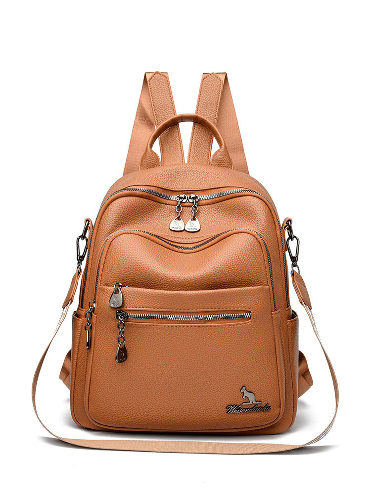 Foreign trade new shoulder bag fashion versatile large capacity backpack shopping backpack travel casual backpack wholesale women's bag