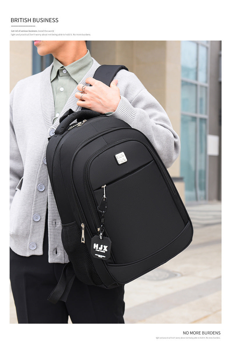 New backpack outdoor leisure large capacity travel backpack short-distance work storage backpack student schoolbag