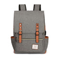 Foreign trade new schoolbag men's personality retro outdoor canvas travel backpack women's fashion backpack a generation of hair