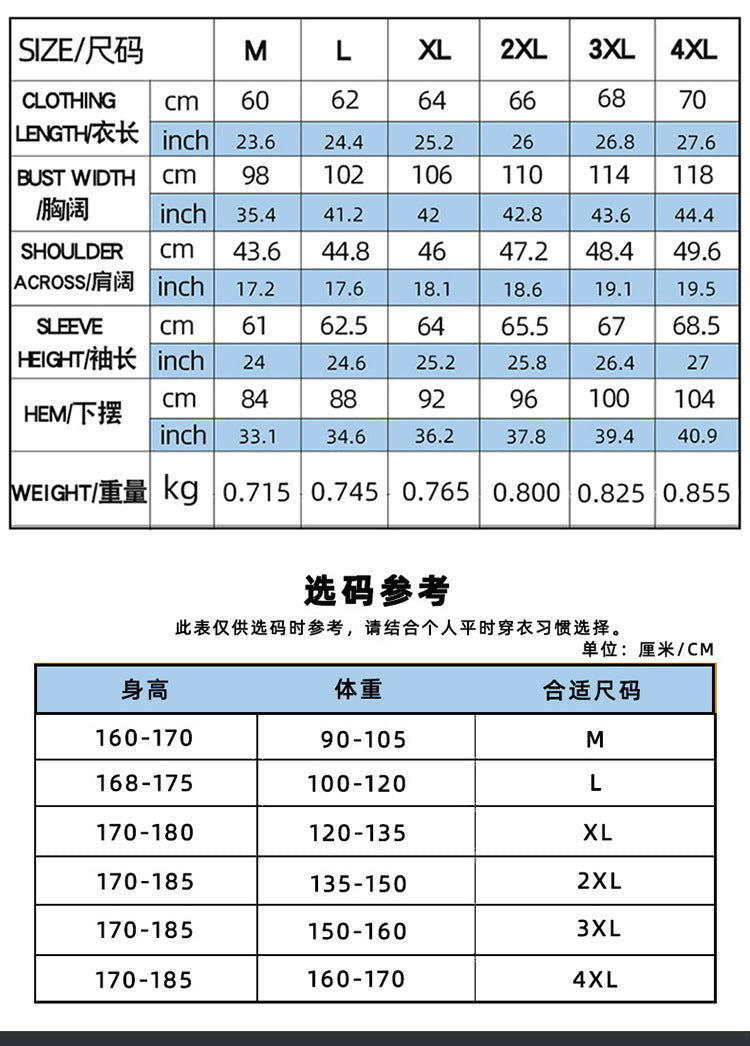 LAZADA New Foreign Trade Men's Jacket Spring and Autumn light blue Fashion Men's Slim-fit Printed Ripped Denim Jacket for Men