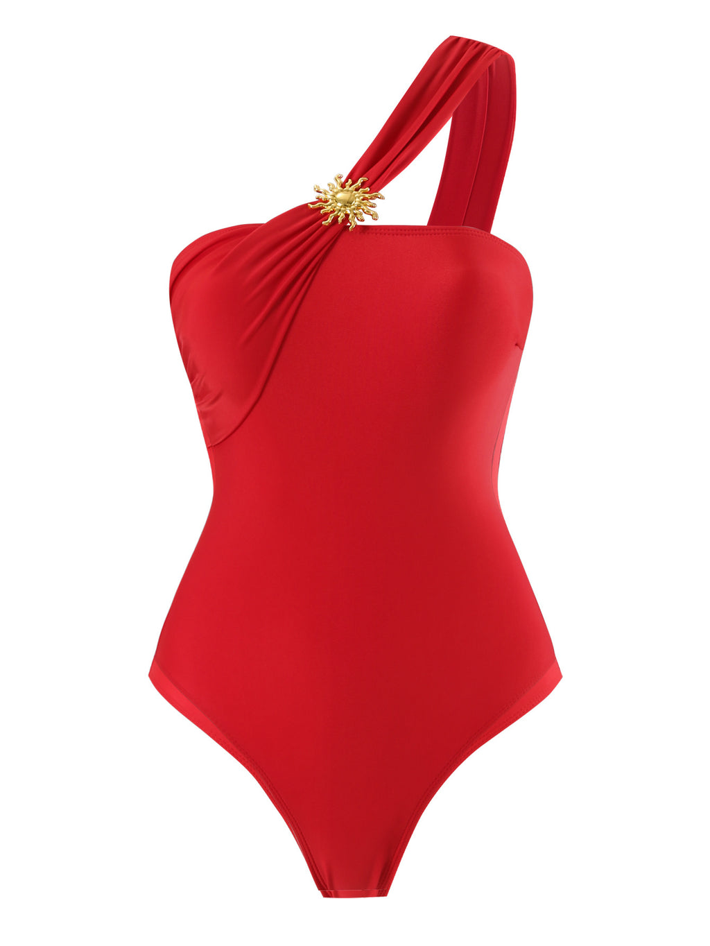 2025 Amazon New Women's Swimsuit AliExpress Solid Color Sexy High-end Fashion Hot Spring Swimsuit Women