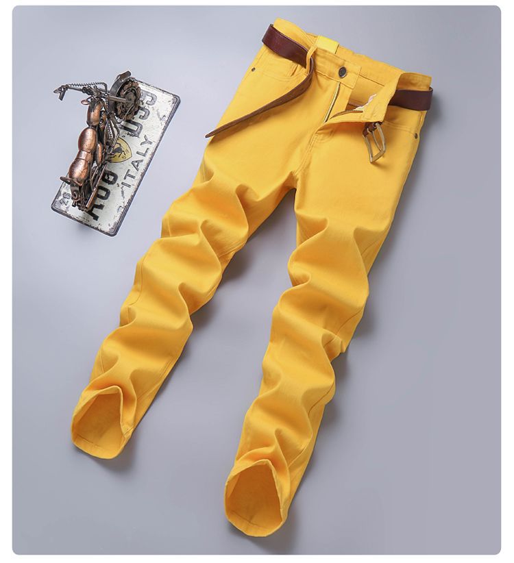 Men's Casual Pants Loose Straight-Leg Multi-Color Men's Fashion Business Trend 2026 Style Versatile New Foreign Trade Men's Long Pants