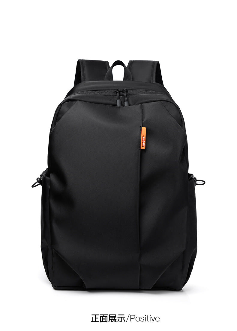 Casual Men's Backpack Cross-border Simple All-match 14-inch Backpack Uab Charging Holes Student Book Backpack