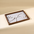 Jewelry Storage Box High-grade Exquisite Large Capacity Earrings Earrings Necklace Dressing Table Watch Jewelry Jewelry Display Stand