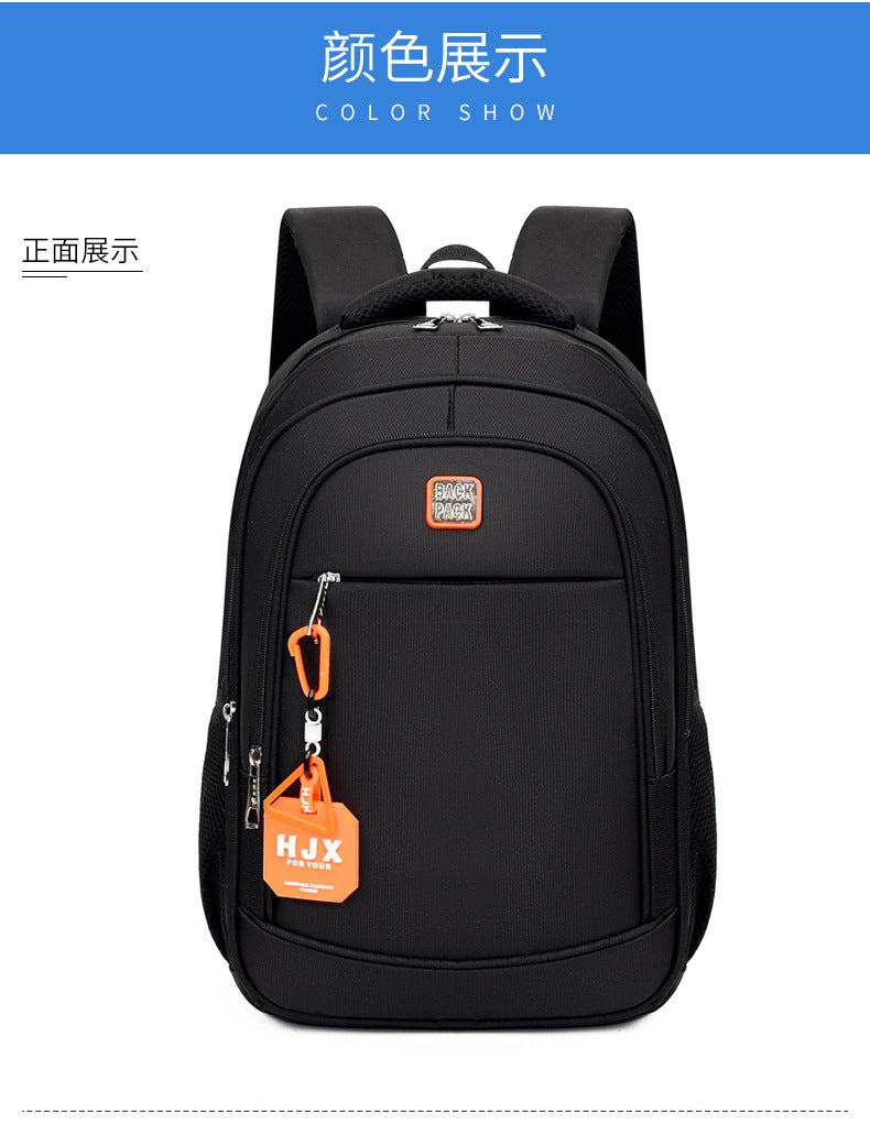 New backpack outdoor leisure large capacity travel backpack short-distance work storage backpack student schoolbag