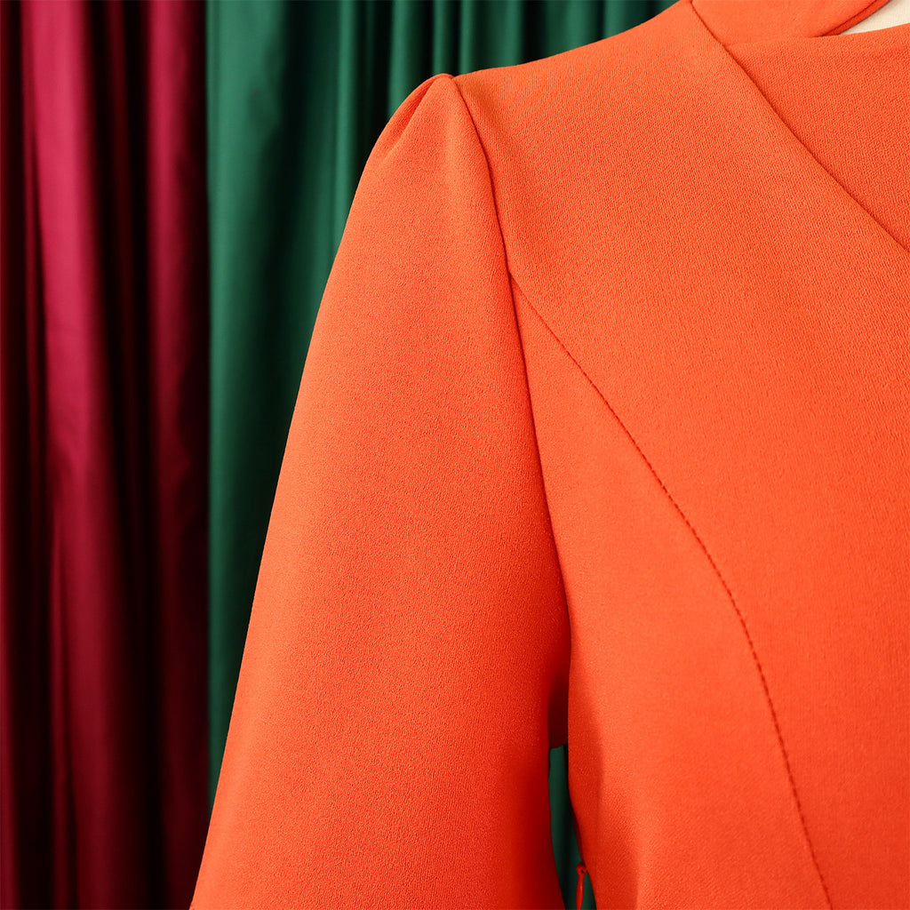 D563 Foreign Trade Cross-border Women's Clothing Summer New Short-sleeved V-neck Pleated High Waist Fashion Elegant Waist African dress