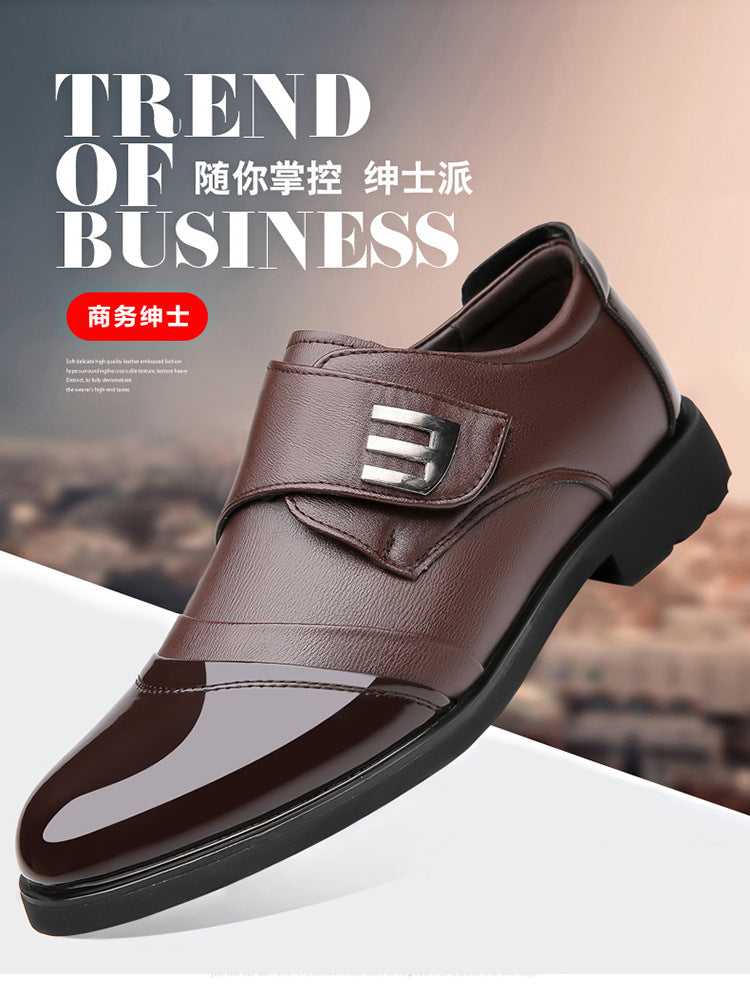 Cross-Border spring men's business formal wear men's shoes casual leather shoes British trendy soft bottom shoes Korean style leather shoes wedding