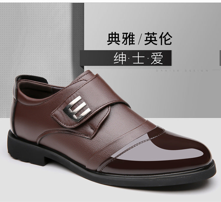 Cross-Border spring men's business formal wear men's shoes casual leather shoes British trendy soft bottom shoes Korean style leather shoes wedding