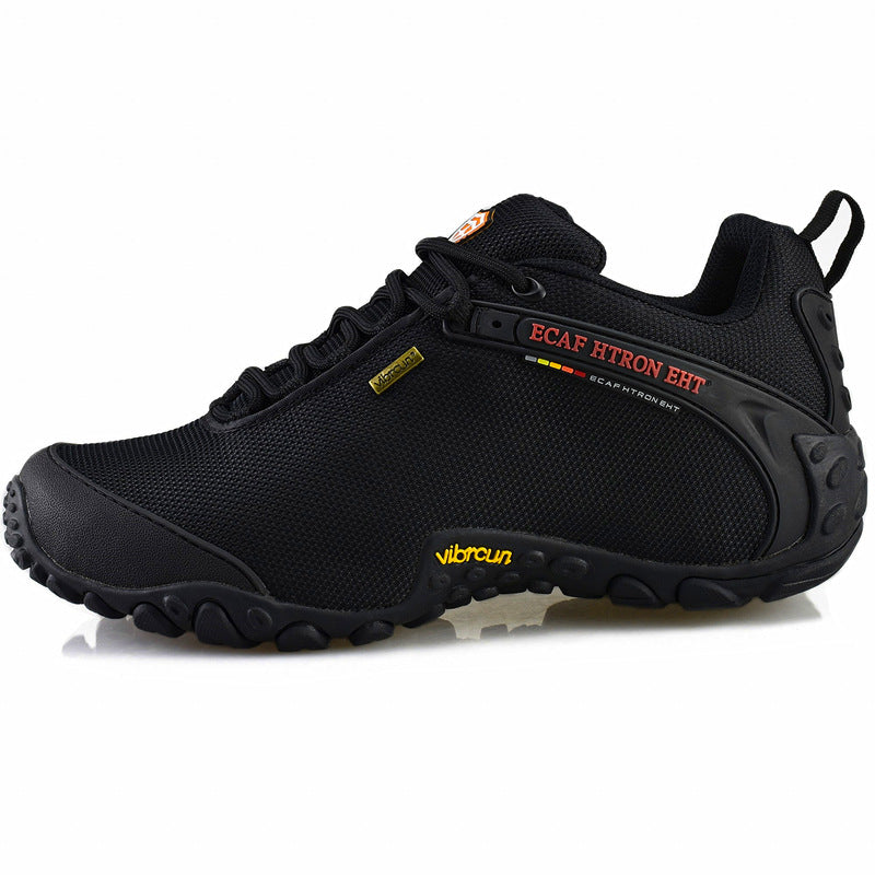 2024 spring, summer and autumn outdoor hiking shoes men's and women's hidden height waterproof mesh breathable sports non-slip hiking shoes