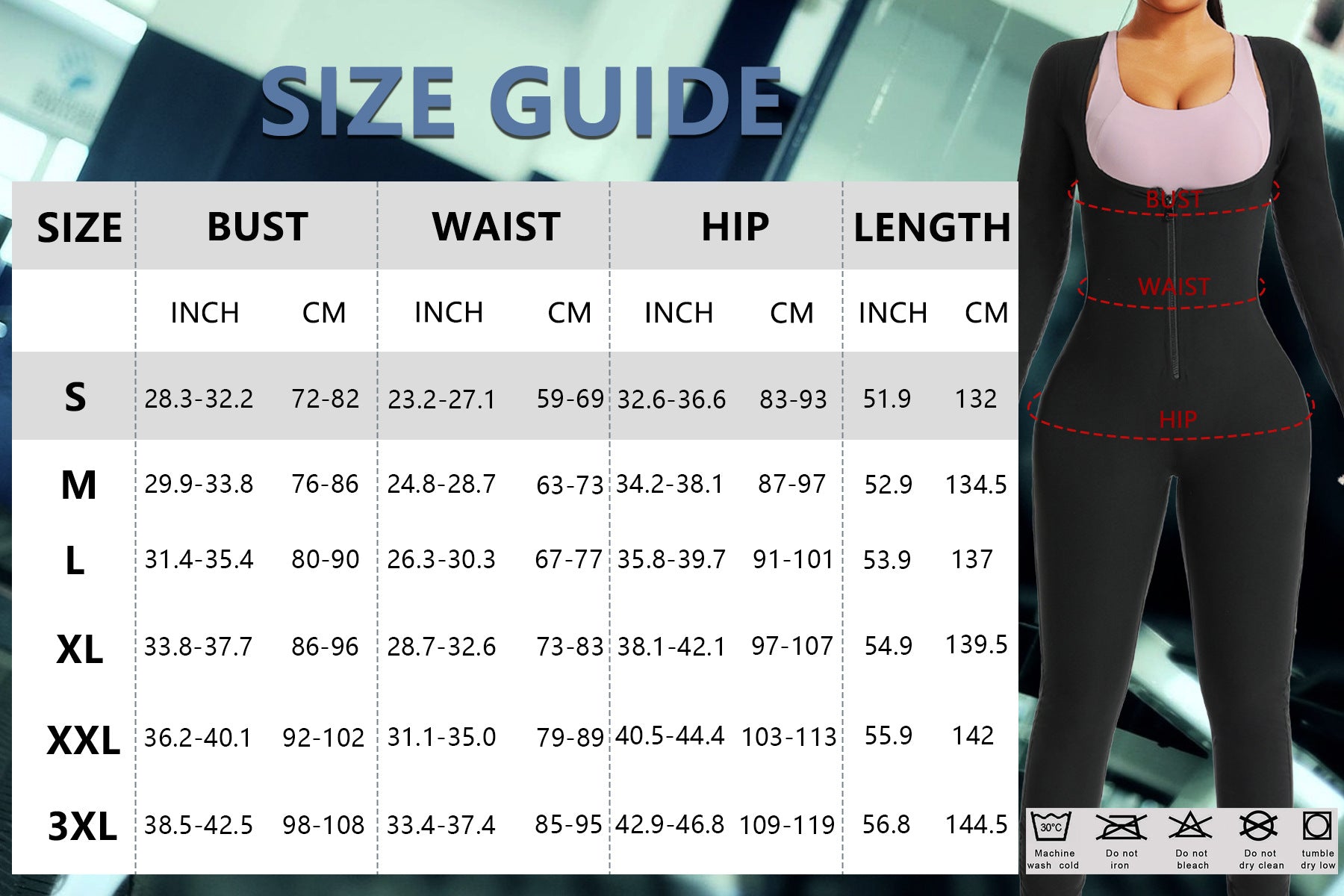 Amazon Long Fitness Sweaty Jompsuit European and American Women's Hip-lifting Chest-lifting Body-shaping Suit