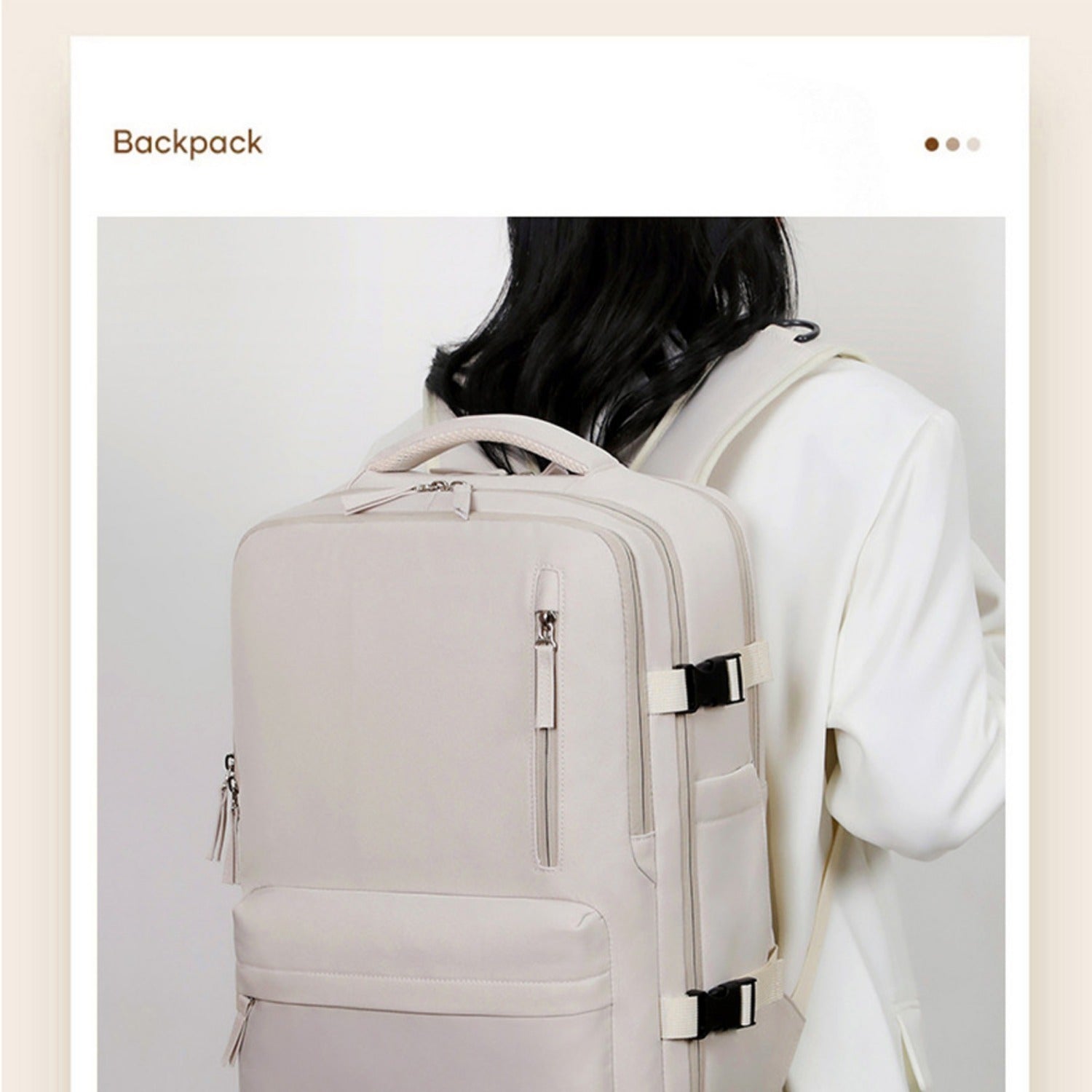 New Large Capacity Short-distance Travel Backpack Multi-function Casual Backpack Laptop Backpack Travel Bag Wash Bag