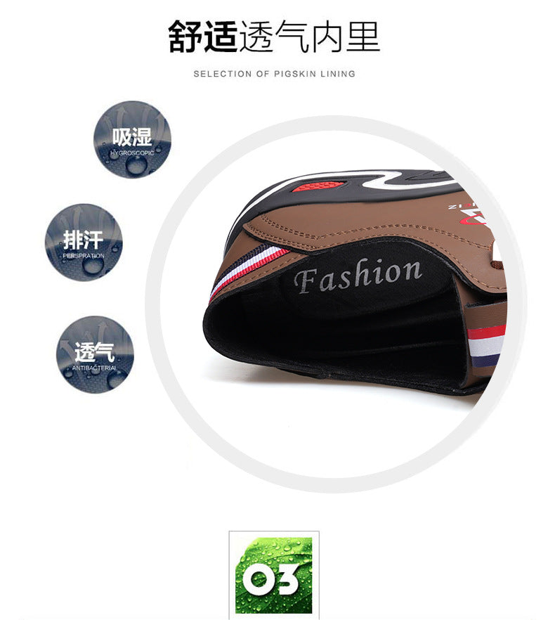 Men's Shoes All-match Casual Shoes 2025 New Hot Style Board Shoes Men's White Shoes Slip-on Lightweight Non-slip Soft Sole