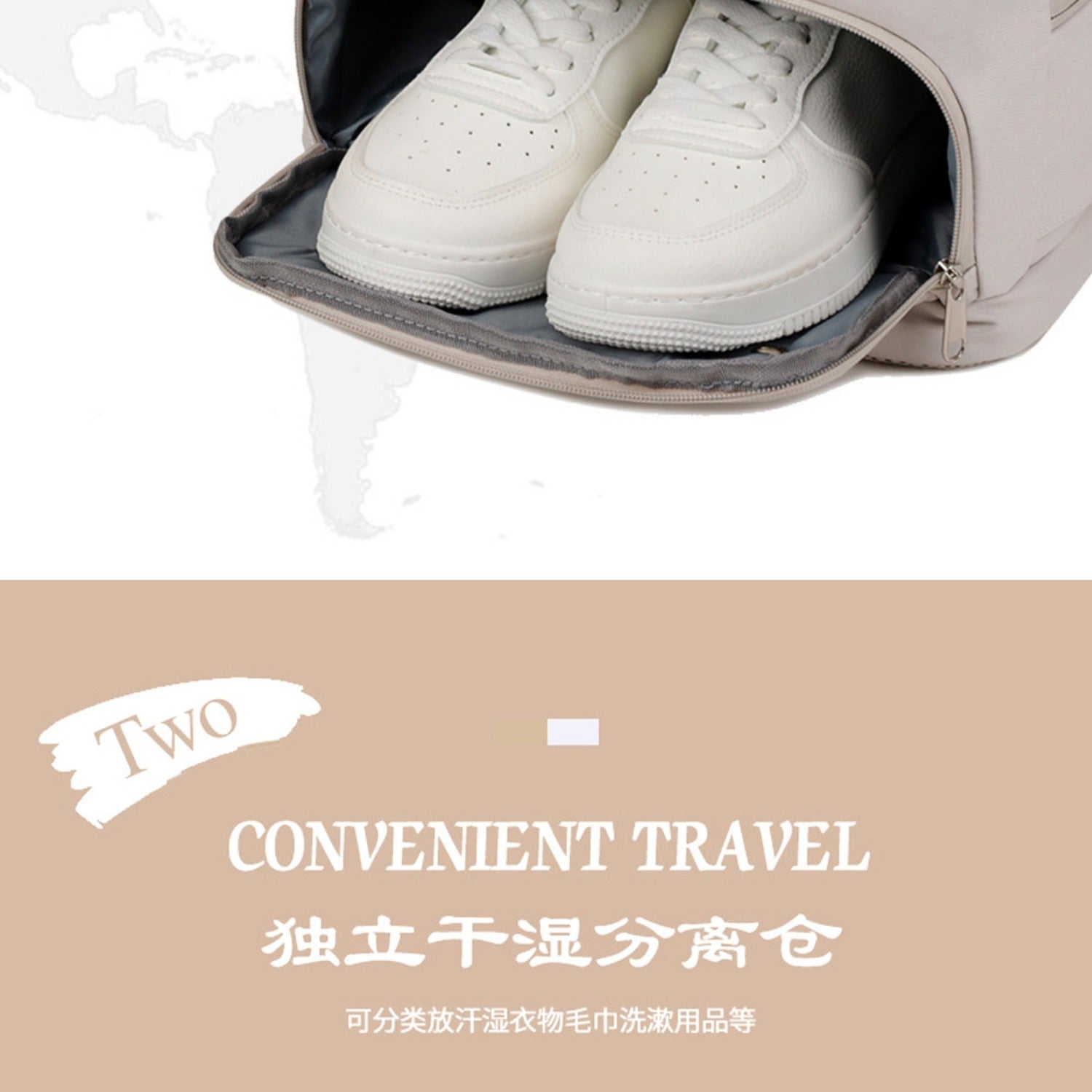 New Large Capacity Short-distance Travel Backpack Multi-function Casual Backpack Laptop Backpack Travel Bag Wash Bag