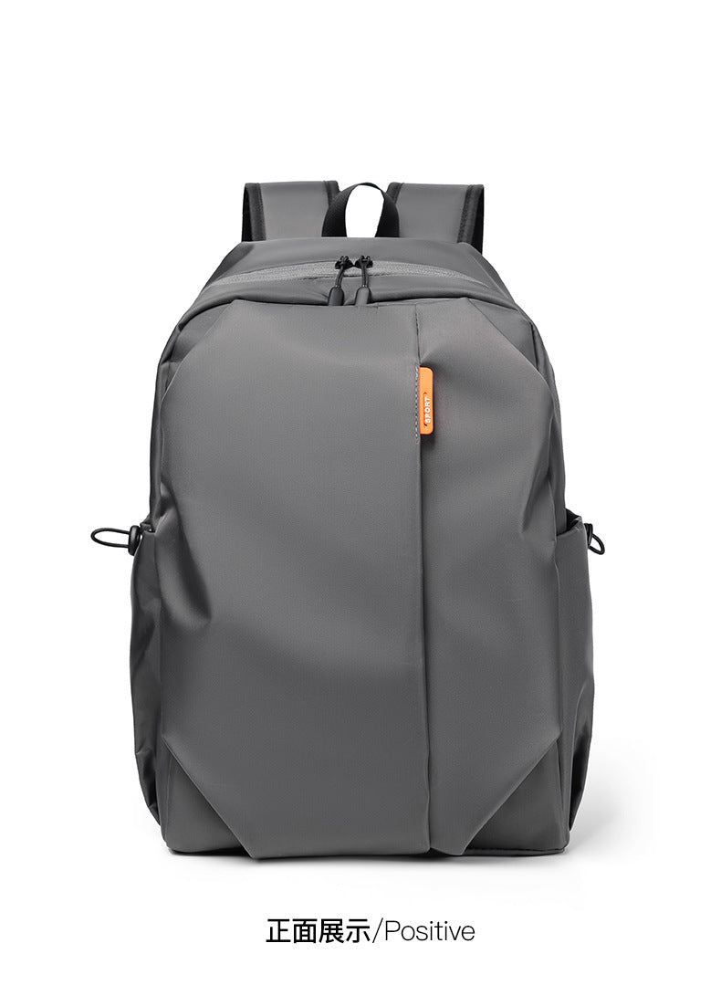 Casual Men's Backpack Cross-border Simple All-match 14-inch Backpack Uab Charging Holes Student Book Backpack
