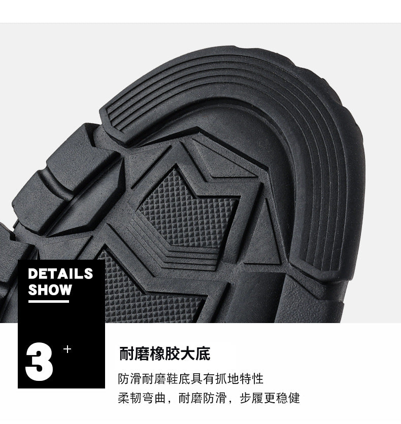 2023 autumn and winter new men's shoes fashion outdoor casual shoes hiking shoes simple trend work shoes a generation of hair
