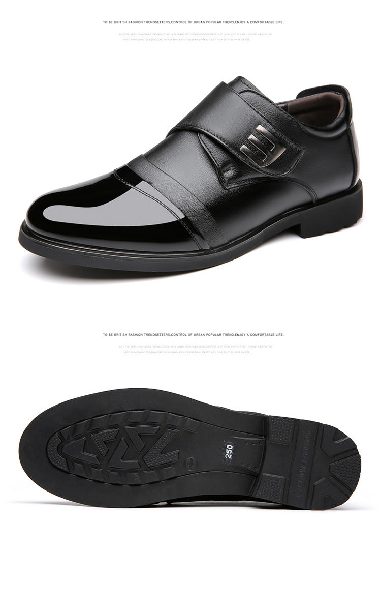 Cross-Border spring men's business formal wear men's shoes casual leather shoes British trendy soft bottom shoes Korean style leather shoes wedding