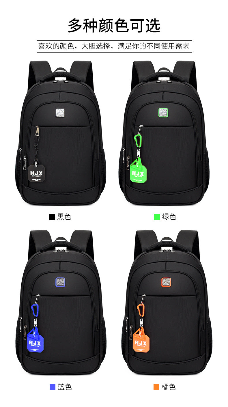 New backpack outdoor leisure large capacity travel backpack short-distance work storage backpack student schoolbag