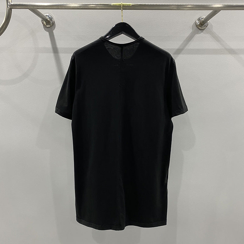New Men's T-Shirt 2026 Spring/Summer Classic Alien Patch High-Quality Version Slim-Fit Short-Sleeve T-Shirt Summer Fashion