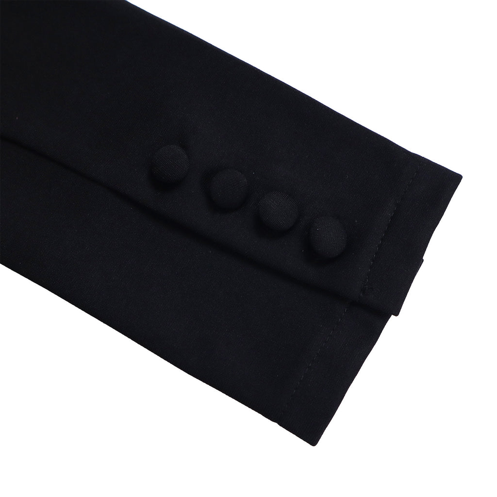 D549 European and American Clothing Winter New Fashion Elegant Elegant Ol Ruffle Top Wide Leg Pants Fashionable African Suit