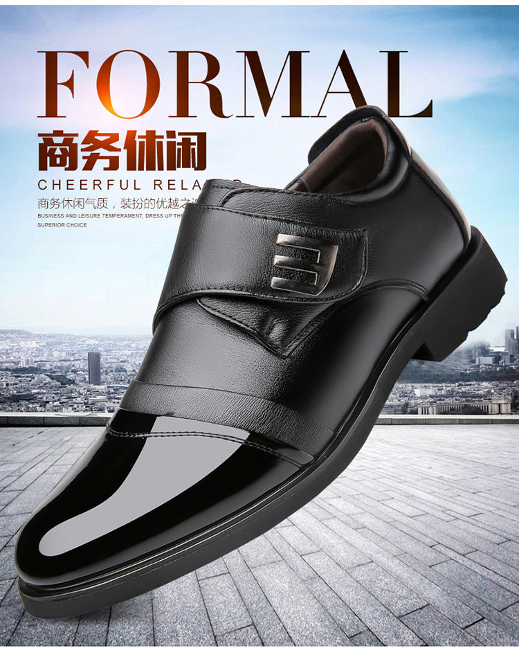 Cross-Border spring men's business formal wear men's shoes casual leather shoes British trendy soft bottom shoes Korean style leather shoes wedding