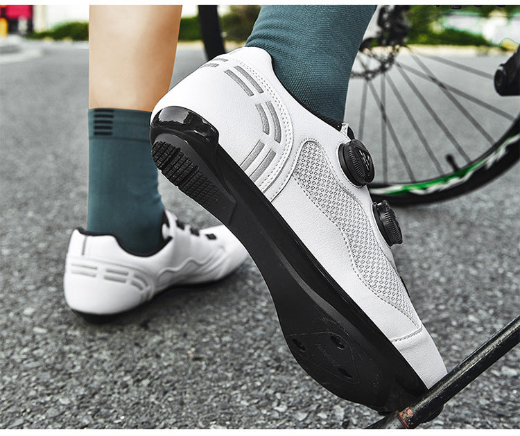 Breathable Cycling Shoes for Men and Women, Road Bike Lock Shoes, Mountain Bike Assist Shoes, Wholesale Breathable Cycling Shoes