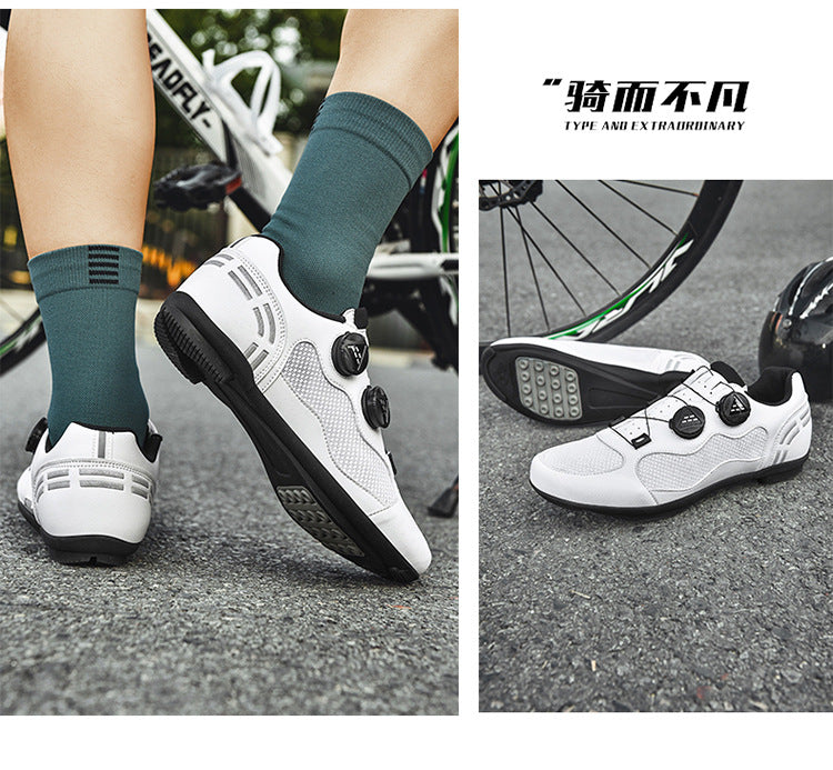 Breathable Cycling Shoes for Men and Women, Road Bike Lock Shoes, Mountain Bike Assist Shoes, Wholesale Breathable Cycling Shoes
