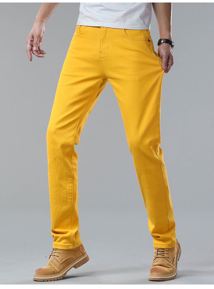Men's Casual Pants Loose Straight-Leg Multi-Color Men's Fashion Business Trend 2026 Style Versatile New Foreign Trade Men's Long Pants