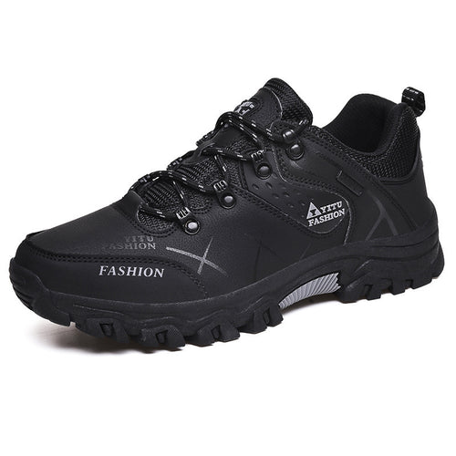 2024 cross-border all-match new high-top hiking shoes cross-country hiking cotton men's outdoor shoes extra large size sneaker