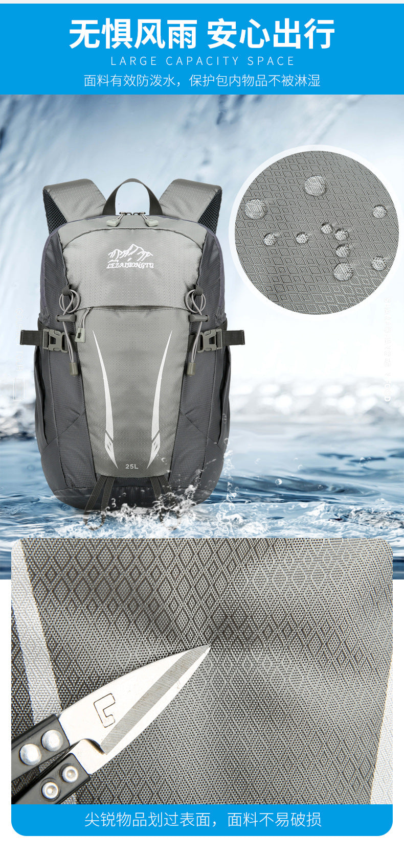 Outdoor Backpack, Daily Commuting, Leisure Backpack, Urban Travel Hiking Backpack, Mountaineering Backpack, Travel Backpack