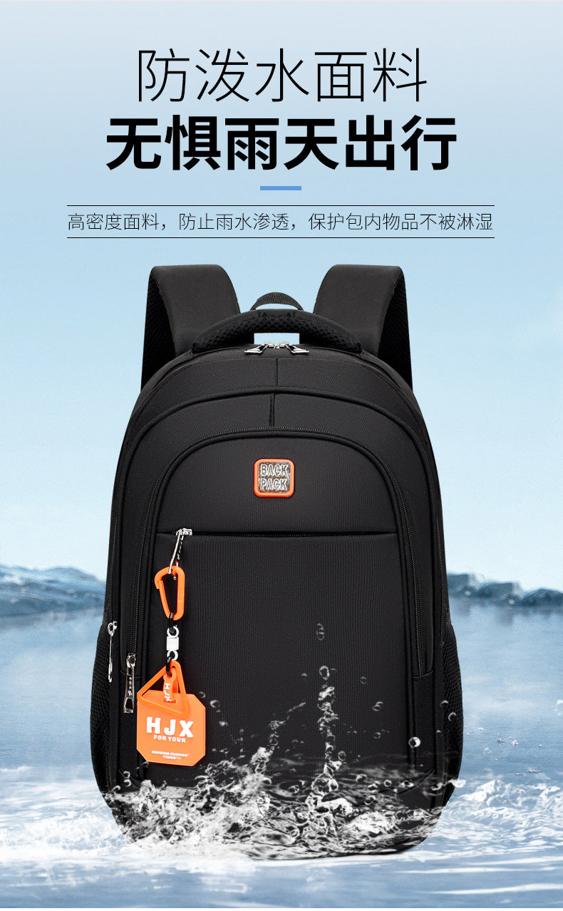New backpack outdoor leisure large capacity travel backpack short-distance work storage backpack student schoolbag