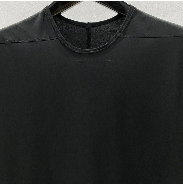 New Men's T-Shirt 2026 Spring/Summer Classic Alien Patch High-Quality Version Slim-Fit Short-Sleeve T-Shirt Summer Fashion