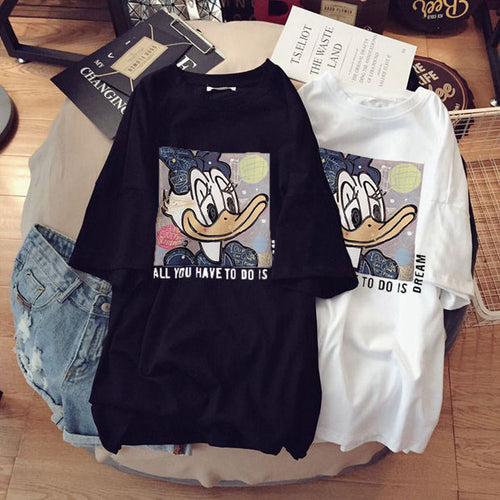 2023 Pregnant Women's Summer Cotton Short-sleeved T-shirt Loose Casual plus size Fashion Summer Pregnant Women's Long Top