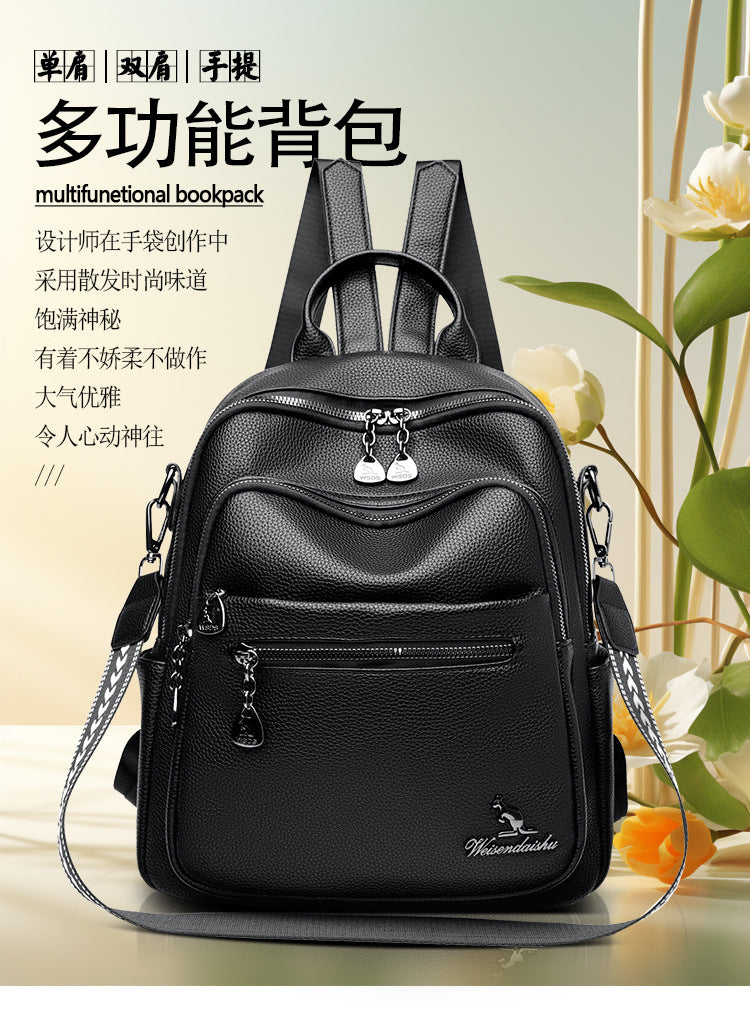 Foreign trade new shoulder bag fashion versatile large capacity backpack shopping backpack travel casual backpack wholesale women's bag