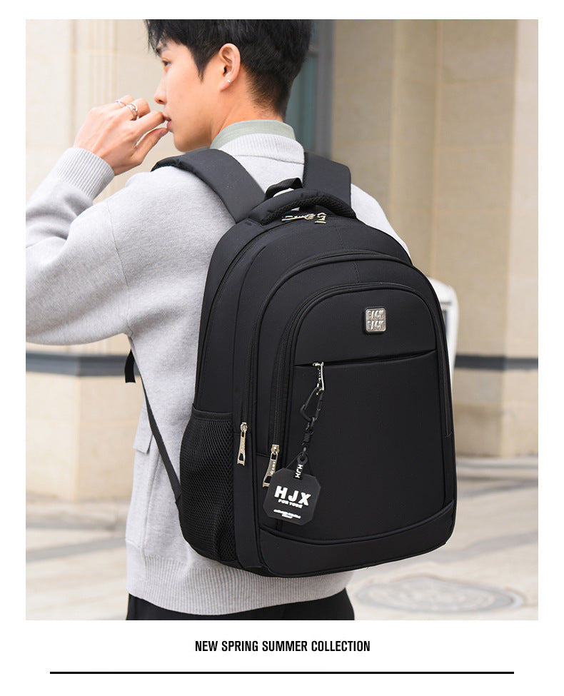 New backpack outdoor leisure large capacity travel backpack short-distance work storage backpack student schoolbag