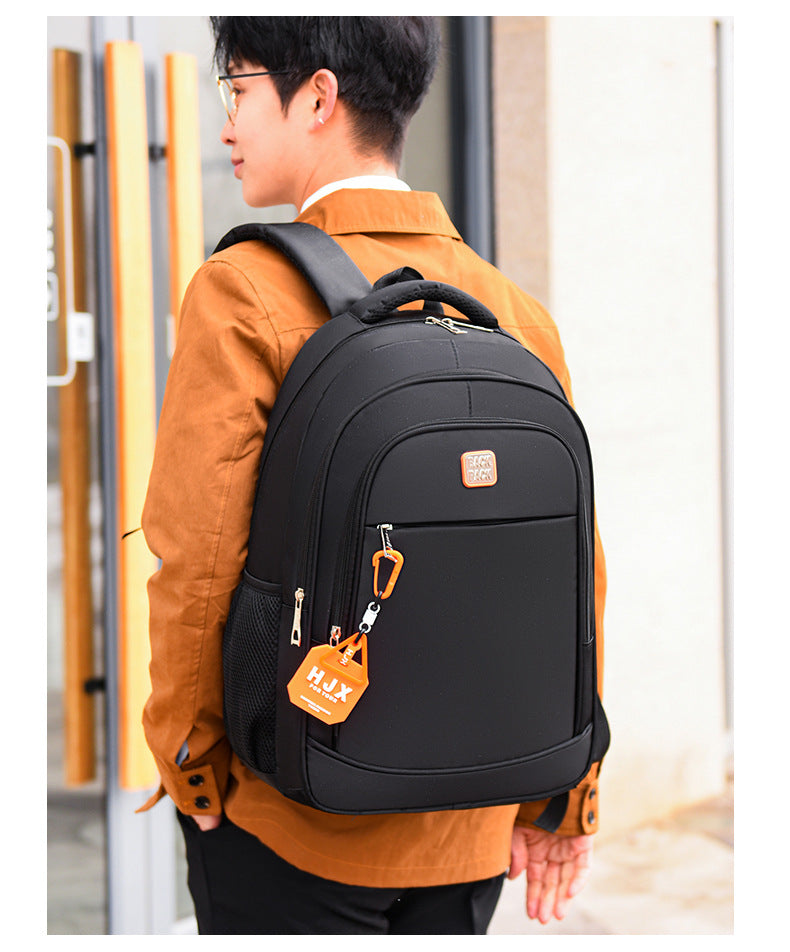 New backpack outdoor leisure large capacity travel backpack short-distance work storage backpack student schoolbag