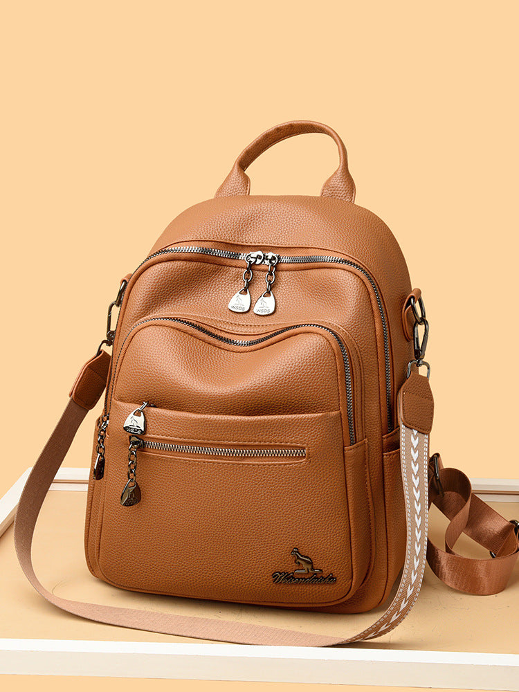 Foreign trade new shoulder bag fashion versatile large capacity backpack shopping backpack travel casual backpack wholesale women's bag