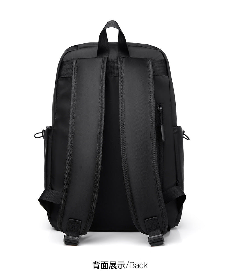 Casual Men's Backpack Cross-border Simple All-match 14-inch Backpack Uab Charging Holes Student Book Backpack