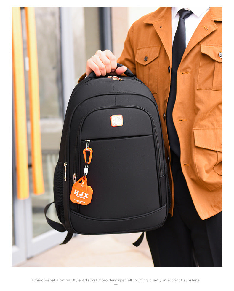 New backpack outdoor leisure large capacity travel backpack short-distance work storage backpack student schoolbag