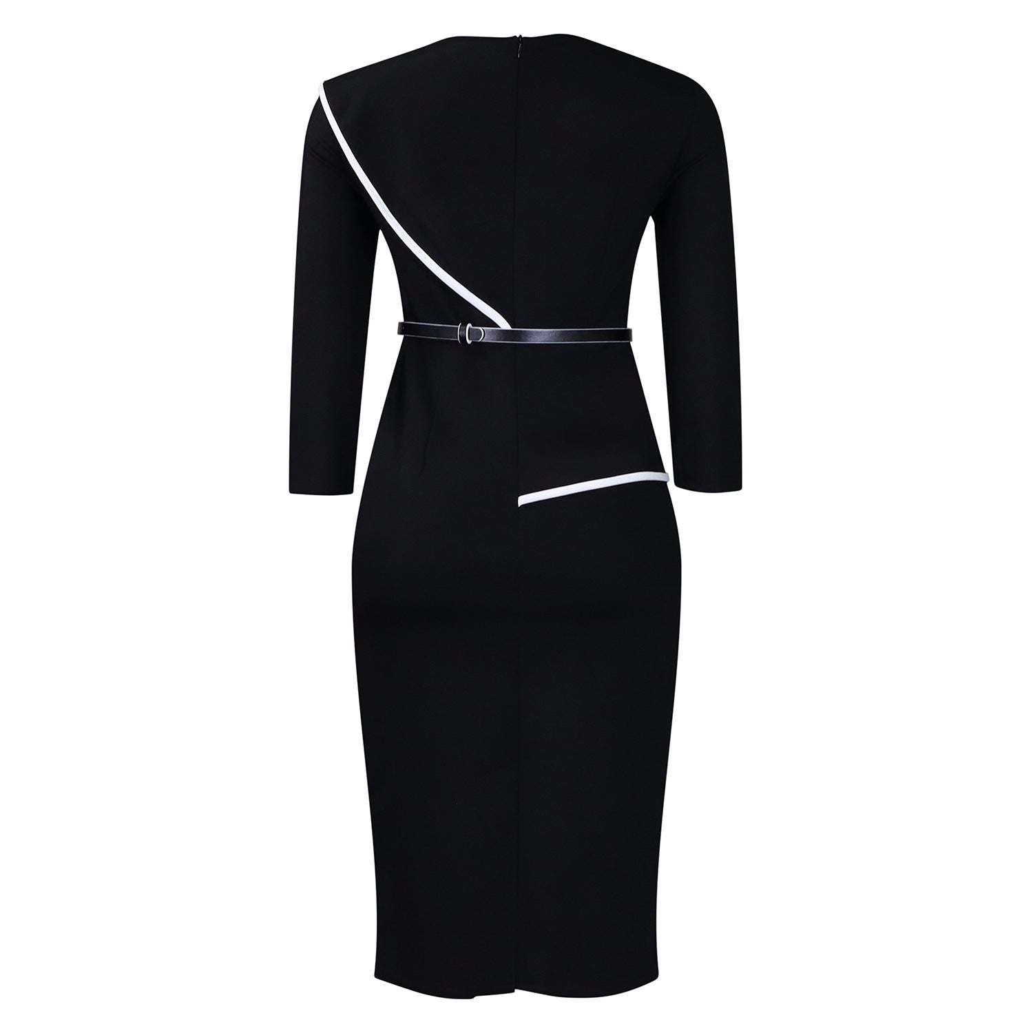 D551 Foreign Trade Women's Wear 2024 Spring New Fashion Elegant OL Tongle Pencil Skirt Hip African dress