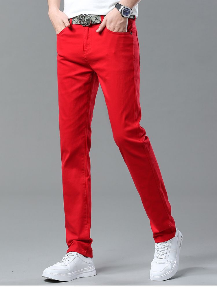 Men's Casual Pants Loose Straight-Leg Multi-Color Men's Fashion Business Trend 2026 Style Versatile New Foreign Trade Men's Long Pants