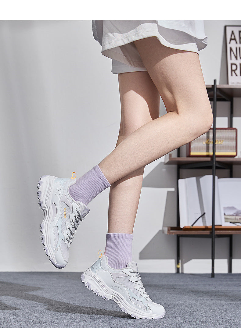 Jordan Casual Shoes for Women 2025 Summer Mesh Breathable Dad Shoes Lightweight Wear-Resistant Contrasting Color Shoes Women's Shoes Sports Shoes